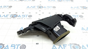 BMW X5 F15 14-18 black front panel air duct deflector, left, with 4-zone control
