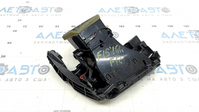 Right front panel air duct deflector BMW X5 F15 14-18 black with 4-zone control