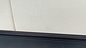 Panorama assembly BMW X5 F15 14-17 beige curtain OYSTER, micro-scratches on glass, needs cleaning