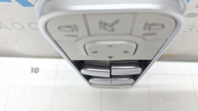 Front left window lift control for Mercedes W167 GLE 20-26 chrome with automatic folding mirrors, button mount is broken