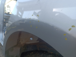 Quarter wing rear left Toyota Prius 50 16-18 without BSM silver, on the body, pokes