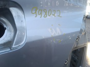 Quarter wing rear left Toyota Prius 50 16-18 without BSM silver, on the body, pokes