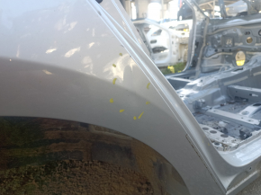 Quarter wing rear right Toyota Prius 50 Prime 17-22 without BSM silver, on the body, bumps, dents