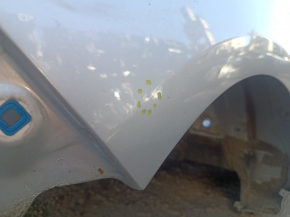Quarter wing rear right Toyota Prius 50 Prime 17-22 without BSM silver, on the body, bumps, dents