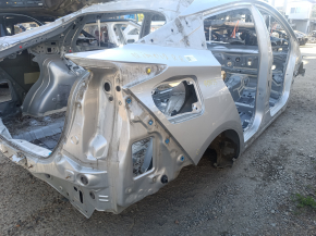 Quarter wing rear right Toyota Prius 50 Prime 17-22 without BSM silver, on the body, bumps, dents