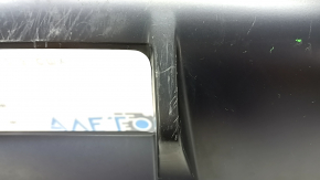 Rear bumper lip Audi Q3 83A 19-21 black chrome, matte, S-Line, tears, scratches, dented, crack, broken mount