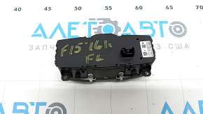 Light control BMW X5 F15 14-18 under fog lights, black