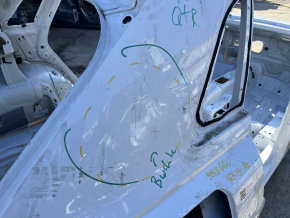 Quarter wing rear right Audi Q3 83A 19-25 on the body, white, dented