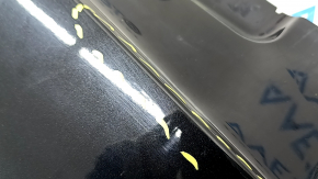 The trunk door is bare, the lower part of the BMW X5 F15 14-18 black 475, painted, paint smudges
