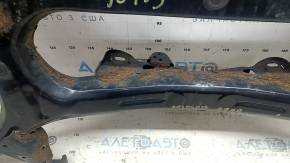 The rear subframe of the Toyota Prius 50 Prime 17-22 FWD is rusty, the bolt is sawed off