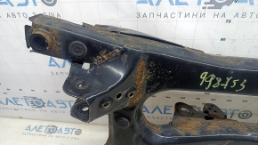 The rear subframe of the Toyota Prius 50 Prime 17-22 FWD is rusty, the bolt is sawed off