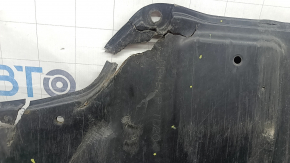 Front engine protection Toyota Prius 50 Prime 17-18 1 part, cracks, worn