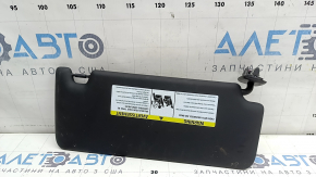 Left visor BMW 3 G20 19-26 black, without hook, dry cleanable