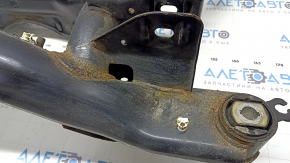 The rear subframe of the Audi Q3 83A 19-25 is rusty