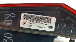 BMW X5 F15 14-18 LED inner right trunk door light, cracked glass