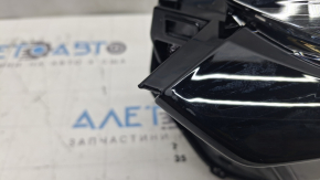 Left front headlight assembly Honda CRV 23-26 LED with black glossy molding, chip on molding, abrasion