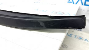 Left longitudinal roof rail BMW X5 F15 14-18 black matte, worn