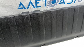 BMW X5 F15 14-18 black lower trunk door trim, 2 parts with plug, scratches