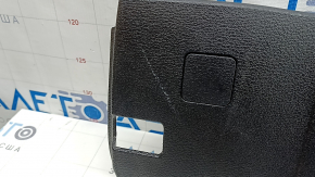 BMW X5 F15 14-18 black lower trunk door trim, 2 parts with plug, scratches