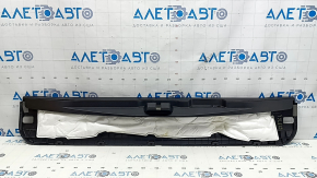 BMW X5 F15 14-18 black lower trunk door trim, 2 parts with plug, scratches