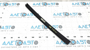 Door trim side rear left BMW X5 F15 14-18 rear black matte