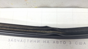 Inner glass seal of the front left door Tesla Model 3 18-23 deformation of the seal and molding