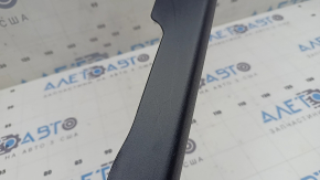Front left door sill trim Toyota Prius 30 10-15 black, scratches, somano mount