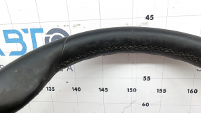 Naked steering wheel BMW 3 G20 19-26 black leather with heating, M Sport, with buttons, paddles, paddles, wiring and vibration motor, dry-cleanable, worn