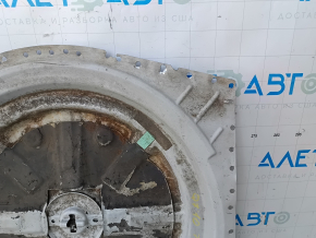 The trunk trough of the Audi Q7 4L 10-15 is drilled out