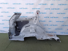 Quarter wing rear left Audi Q7 4L 10-15 sawed off, white