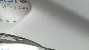 Upper right rear pillar trim Toyota Prius 30 12-15 gray, scratches, whitened plastic