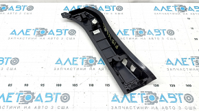 Trunk opening trim left BMW X5 F15 14-18 black, for 3 rows