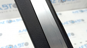 Front right door sill trim BMW X5 F15 14-18 black with chrome insert E-Drive, scratches