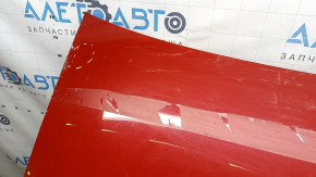 Trunk lid BMW 3 G20 19-26 red A75, in glue, scratches, dents, dented