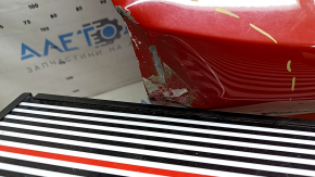 Trunk lid BMW 3 G20 19-26 red A75, in glue, scratches, dents, dented