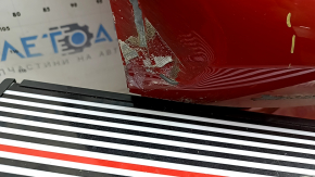 Trunk lid BMW 3 G20 19-26 red A75, in glue, scratches, dents, dented