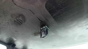 The center console trim, side right, Toyota Prius 30 10-15, is black, the fastening has turned white