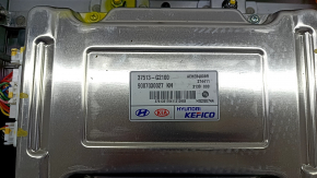 The VVB battery assembly for Hyundai Ioniq 17-19 HEV, 73k, 176V, assembled with a 12V battery, the 12V battery has swollen