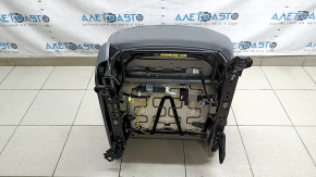 Passenger seat Toyota Prius 30 12-15 with airbag, mechanical, dark gray velour, dry cleanable