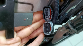 Passenger seat Toyota Prius 30 12-15 with airbag, mechanical, dark gray velour, dry cleanable