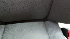 Passenger seat Toyota Prius 30 12-15 with airbag, mechanical, dark gray velour, dry cleanable