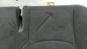 Rear seat cushion 2nd row Toyota Prius 30 10-15 dark gray velour, dry cleanable, dents