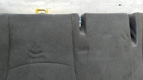 Rear seat cushion 2nd row Toyota Prius 30 10-15 dark gray velour, dry cleanable, dents