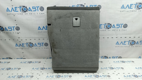 Rear seat backrest, 2nd row, left, Toyota Prius 30 10-15, dark gray velour, back side dry-cleanable