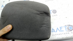 Headrest 2nd row right Toyota Prius 30 10-15 velour, dark gray, dented, dry cleanable