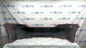 Rear bumper bare Toyota Prius 30 10-15 red, cracked fasteners