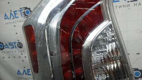 Left headlight Toyota Prius 30 12-15 rest, moisture and cracks under the glass