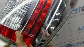 Right headlight Toyota Prius 30 12-15 rest, cracks under the glass, worn