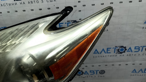 Left front headlight Toyota Prius 30 12-15 rest, halogen, scratches, for polishing