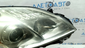 Front right headlight Toyota Prius 30 12-15 rest, halogen, needs polishing, scratches, cracks under the glass